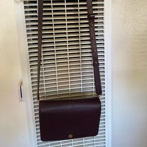 Dagne Dover Medium Andra and matching Accordion Wallet both in the color Oxblood